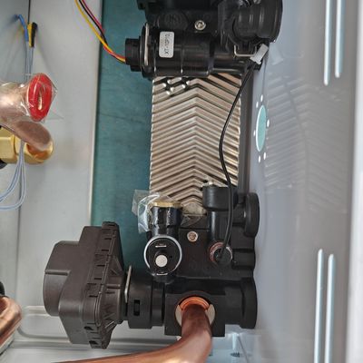 Теплообменный аппарат плиты частей нагревателя воды газа изменителя плиты гидро паяемый блоком