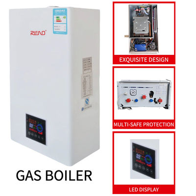 Стена СИД установила конденсируя боилер Lpg белой раковины боилера 40kw 20kw конденсируя